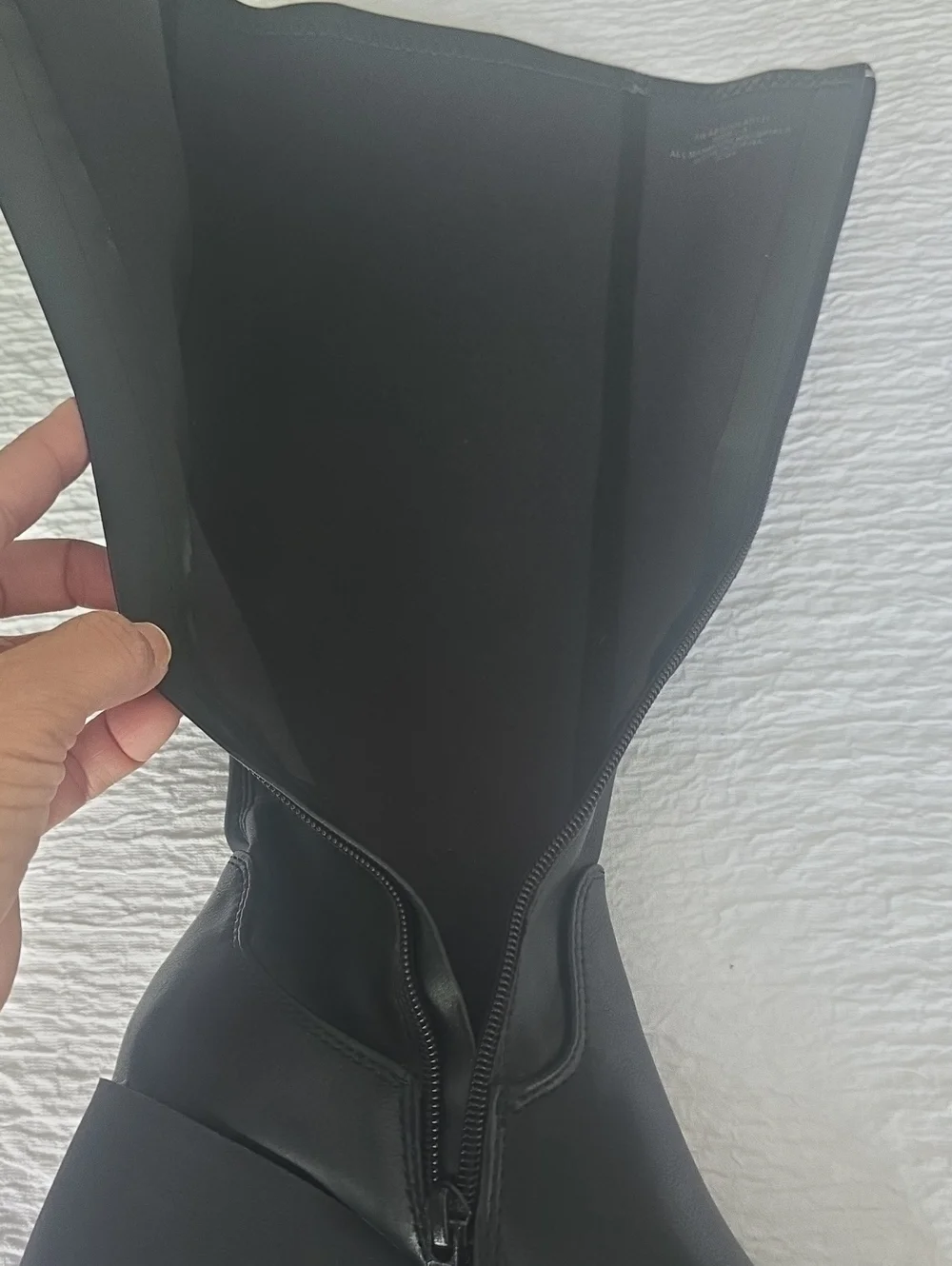 Black Women's Knee-High Platform Boots - Unbranded